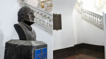 Retiraron el busto de Evo Morales del Palacio Legislativo 