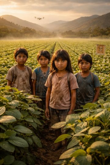 Niños perdidos en la soya, o cómo Bolivia se come su futuro