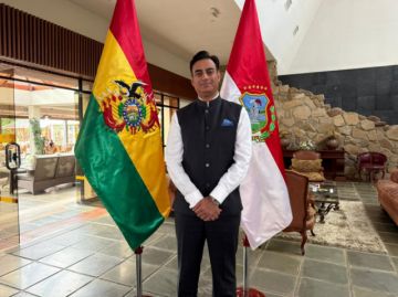 Embajador de la India destaca potencial de Tarija y apunta a fortalecer vínculos económicos y culturales