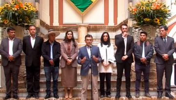 Paz habla de profundizar las autonomías y el 50/50