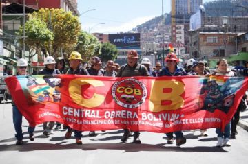 Dirigente de la COB rechaza diálogo con el Gobierno y defiende bono por discapacidad