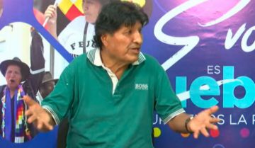 Evo: “que me procesen, que me detengan”