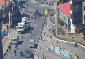 Suman 45 los bloqueos en Bolivia; se concentran en La Paz, Cochabamba y Oruro