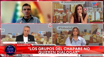 Mira la entrevista de Rodrigo Paz en el canal argentino TN 