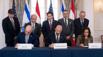 Israel y el Líbano firman un acuerdo marco de paz