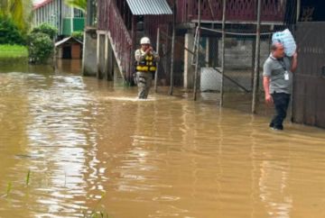 Panamá: Intensas lluvias dejan 4.130 afectados