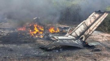 Aún se desconoce placa y dueño de la avioneta calcinada