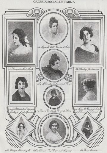 Damas Tarijeñas en el Centenario de Bolivia
