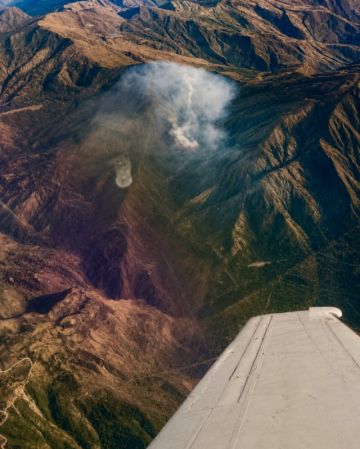 Ministro de Defensa compromete aeronave para sofocar incendios
