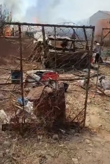 Incendios: El fuego llega a viviendas en Cadillar y La Victoria 