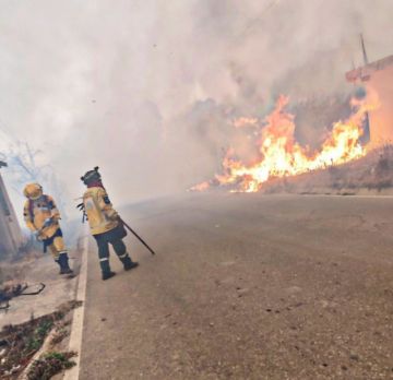 El incendio arrasó con una vivienda en La Victoria: el dramático relato de un bombero 