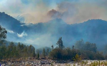 Incendios afectan la capacidad hídrica de tomas de agua que abastecen Tarija