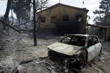 Inician evacuaciones por los incendios en España y Francia