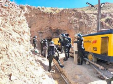 Hay un militar muerto en Huanuni por ataque de jukus; se cree que hay más fallecidos