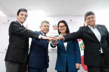 Perú: Keiko anuncia 3 nuevos ministros claves