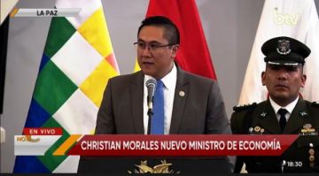 Paz posesiona a Christian Morales como nuevo ministro de Economía