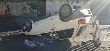 Choque entre dos vehículos deja un herido en la zona de Senac