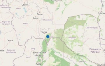 Sismo de magnitud 4,7 sacude la provincia O’Connor a 582 km de profundidad
