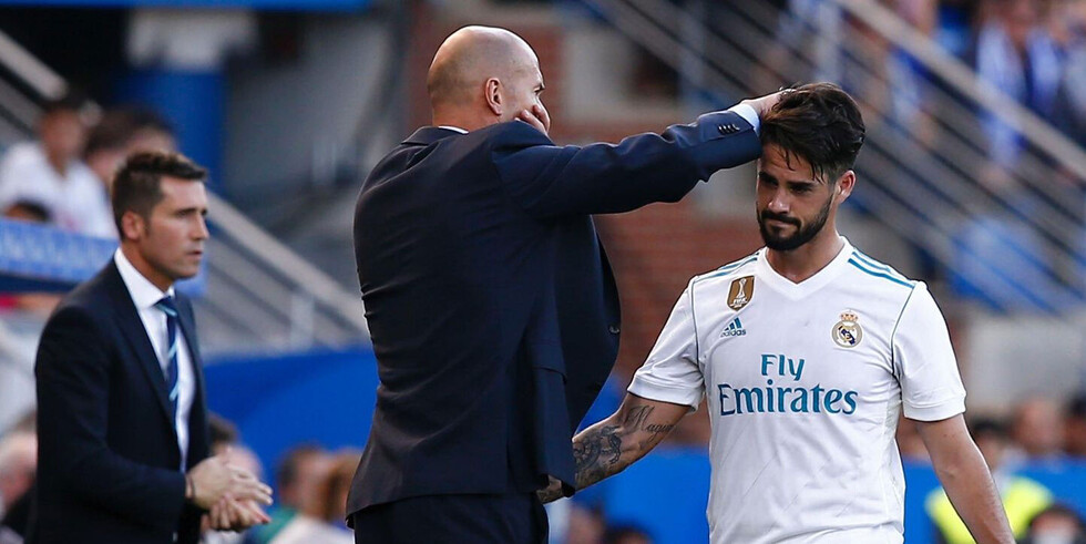 Zidane dice que no es injusto con Isco