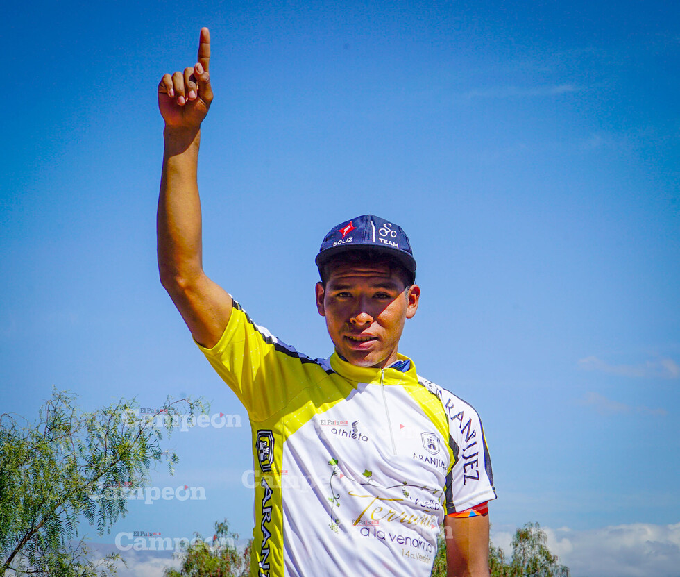 Zurita campeón MTB en la Vuelta Terruño
