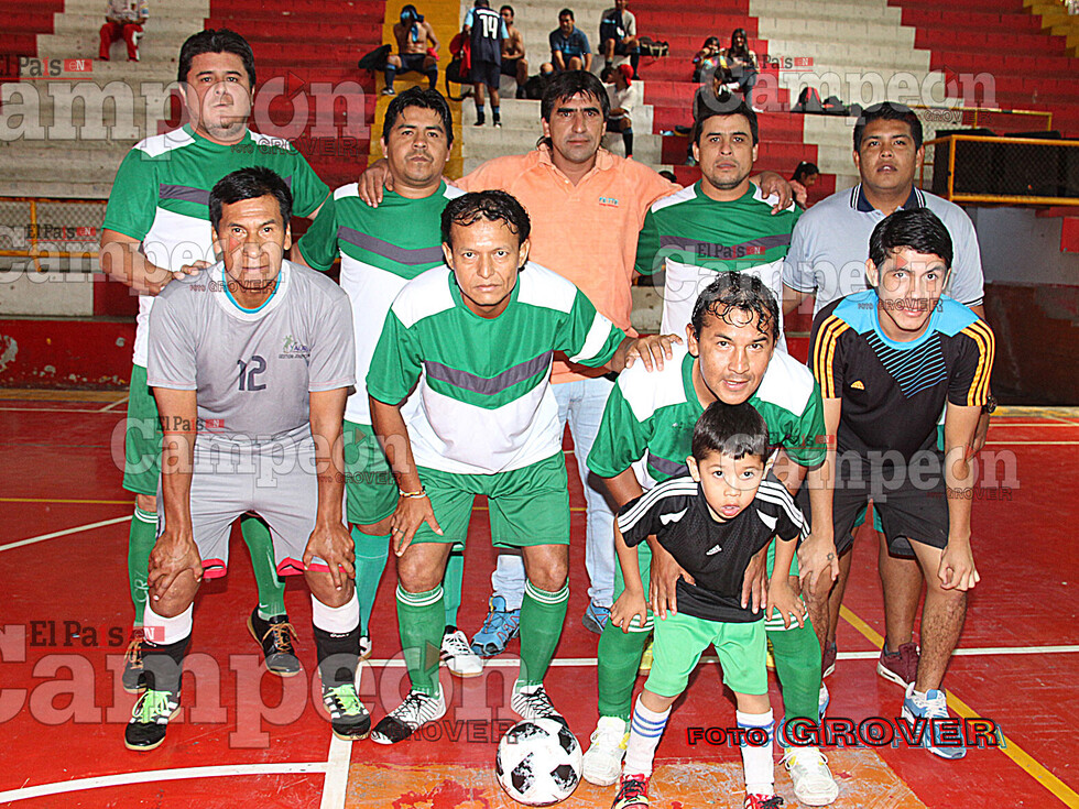 Huaycos 95 campeón departamental de fútbol de salón categoría seniors