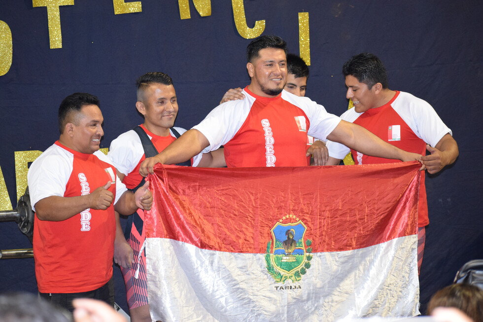 Tarija vivió el nacional de levantamiento de potencia