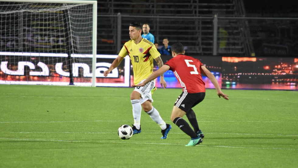 Colombia empató sin goles ante Egipto