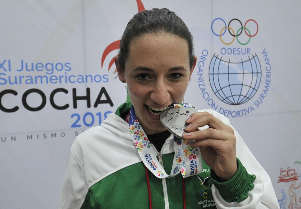 Sabja consigue la medalla de plata en raquetbol