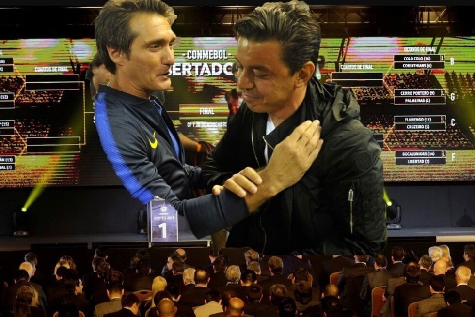 Boca y River solo se cruzarían en la final de la Libertadores