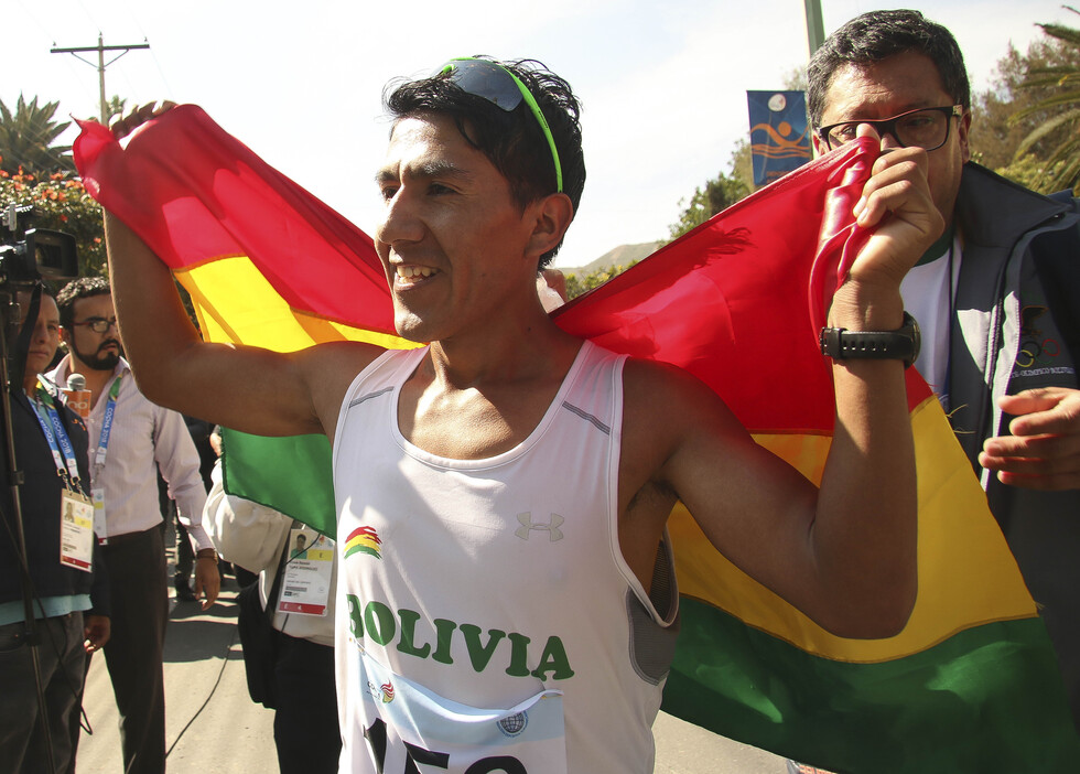 Quispe obtiene el bronce en los 50 km marcha