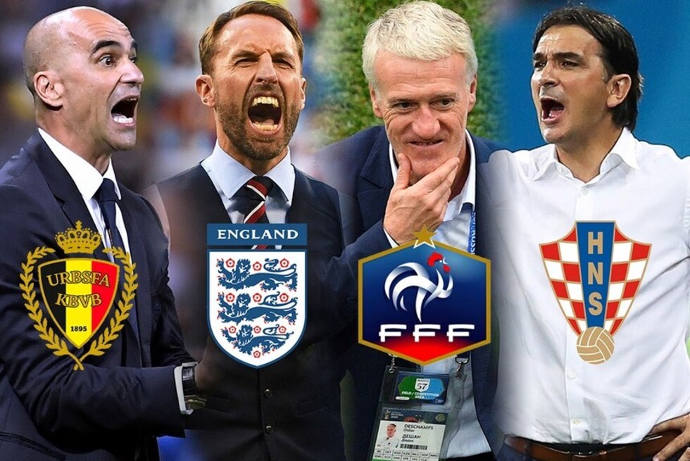 Los cuatro estrategas de la llave semifinal