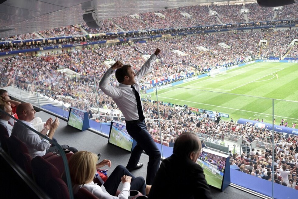 Maradona, Grabar-Kitarovic y la suerte de Macron