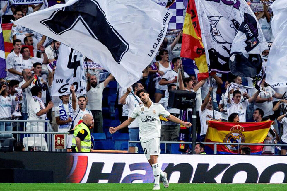 El Real Madrid derrota al Espanyol pidiendo la hora