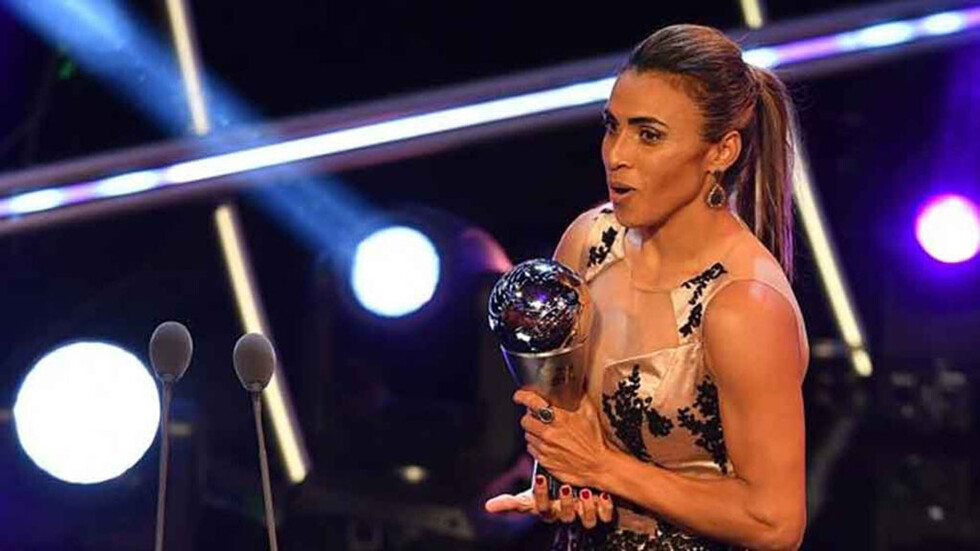 Marta, se adjudica el ‘The Best’ a mejor jugadora