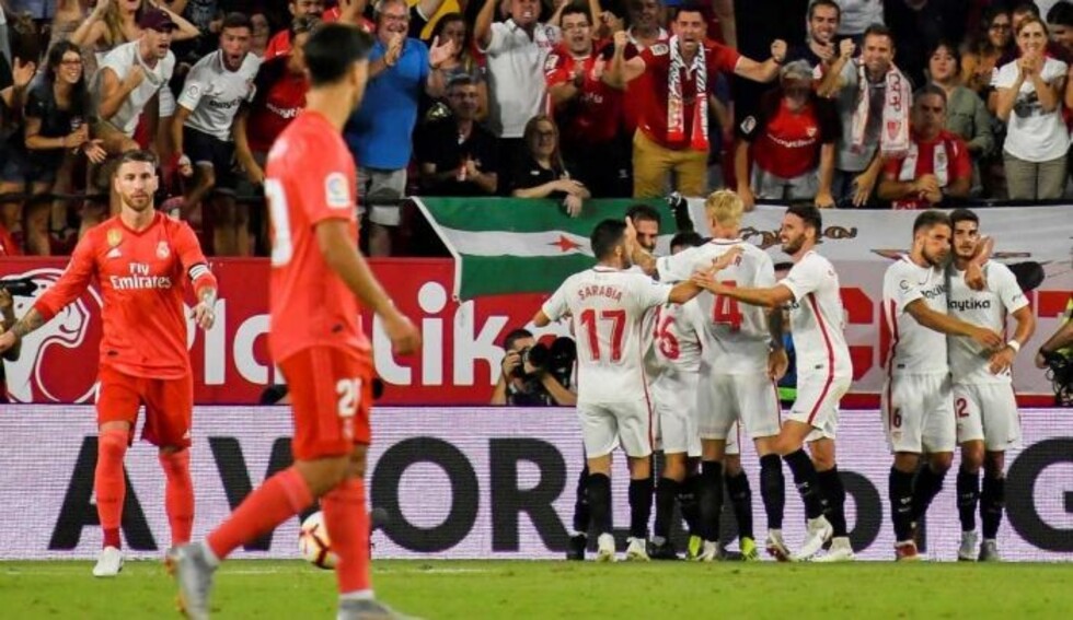 Sevilla le brinda a Real Madrid un baño de humildad por Liga