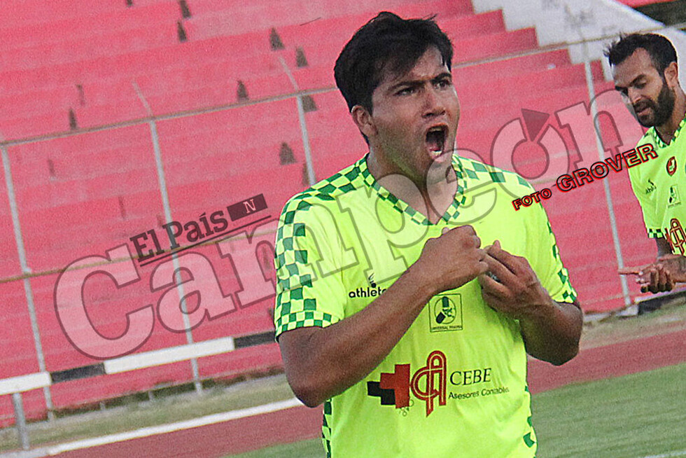 Primo Romero es el tarijeño más goleador en la Simón Bolívar