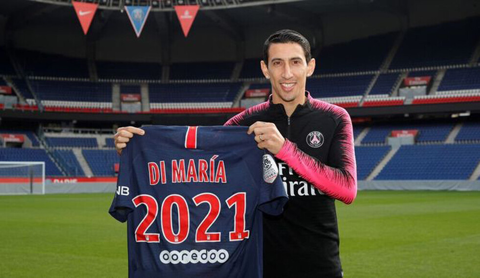Di María renueva con el PSG hasta 2021
