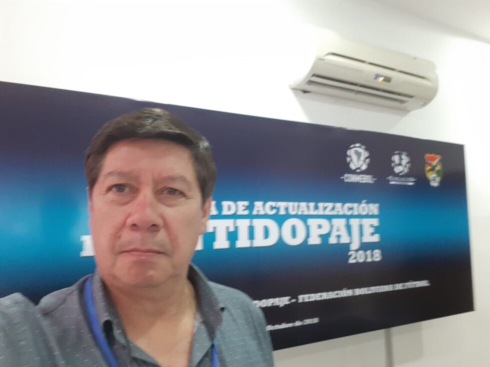 Juan Carlos Vargas asistió a un curso de antidopaje
