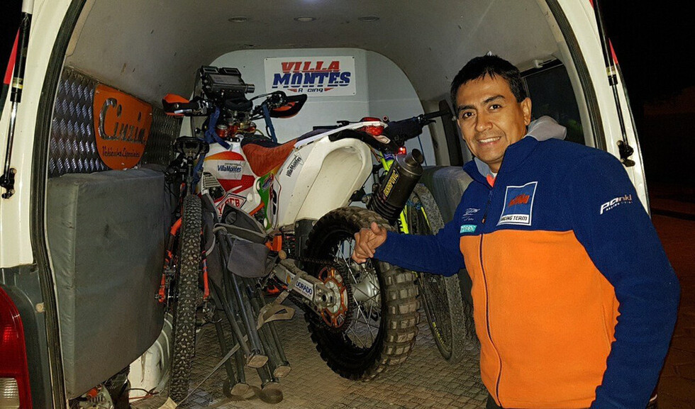 Fuentes competirá con el número 31 en el Dakar