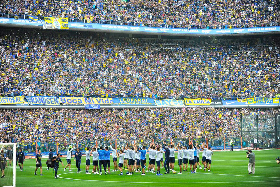 Boca tuvo su Bombonerazo con toda la euforia de sus hinchas