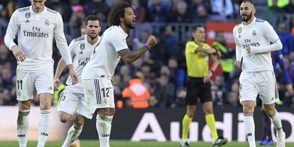 Cinco bajas en el Real Madrid