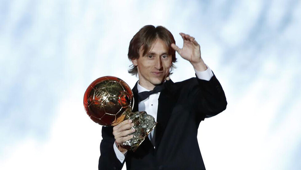 El croata Luka Moric se adjudicó el Balón de Oro