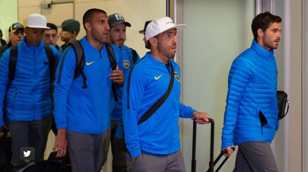 Boca llegó a Madrid cargado de ilusión