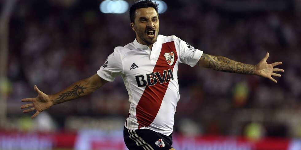 Buena noticia para River, Scocco tiene el alta