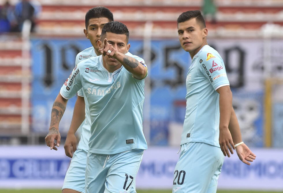 Arce va por su séptimo año jugando para Bolívar
