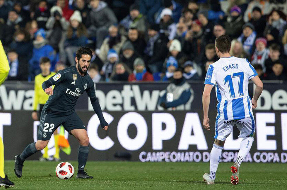 El Madrid, a cuartos de Copa con  derrota