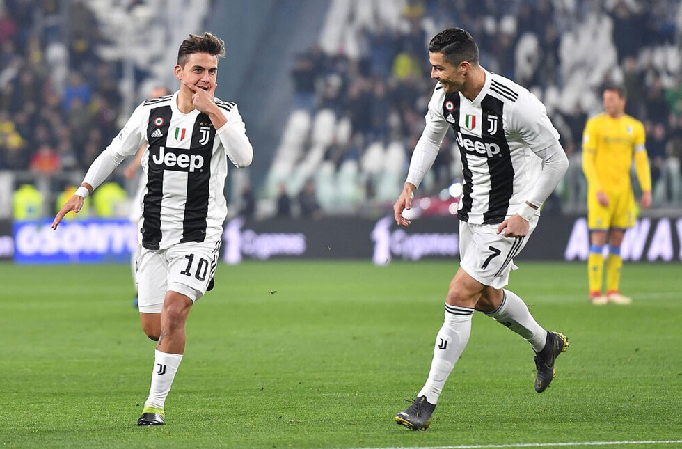 Dybala y CR7 brillan en Juventus