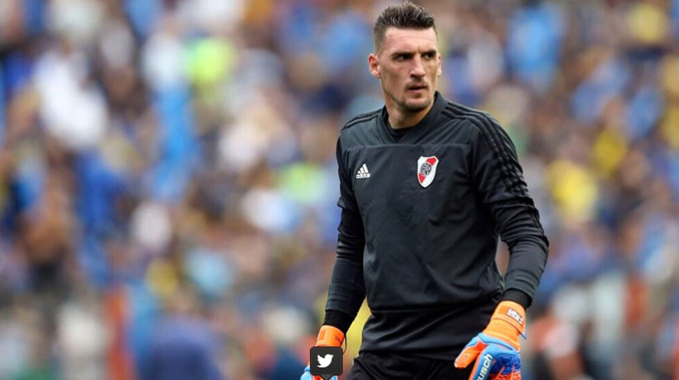 Franco Armani es baja en River por desgarro