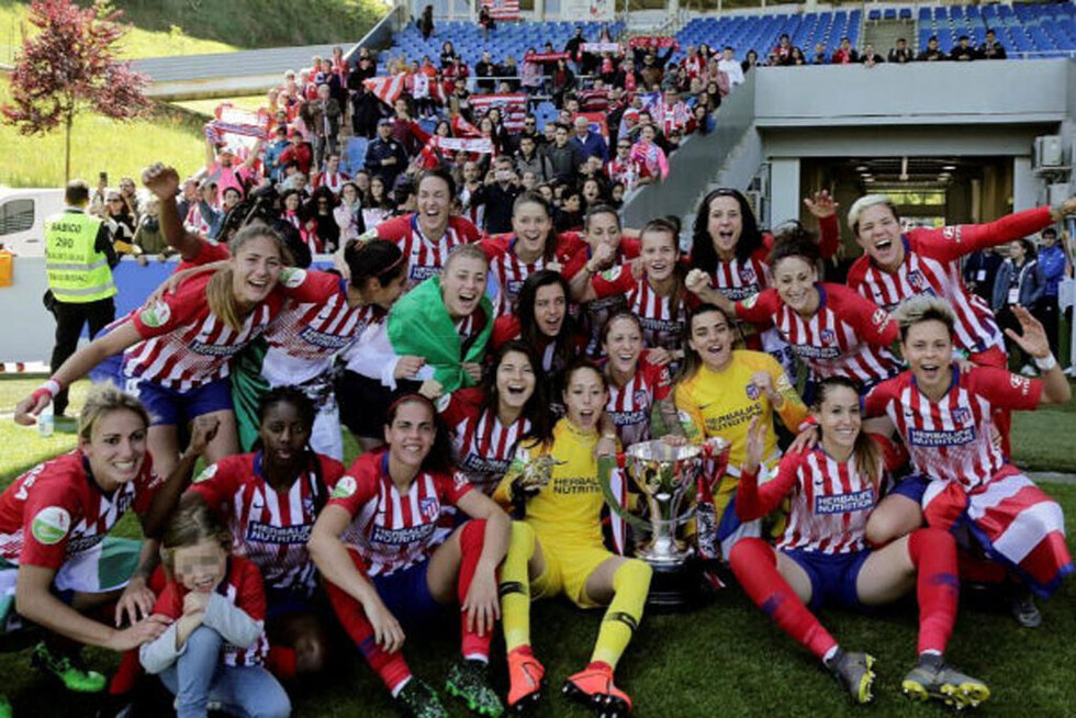 Atlético Madrid se corona como el mejor del femenino español