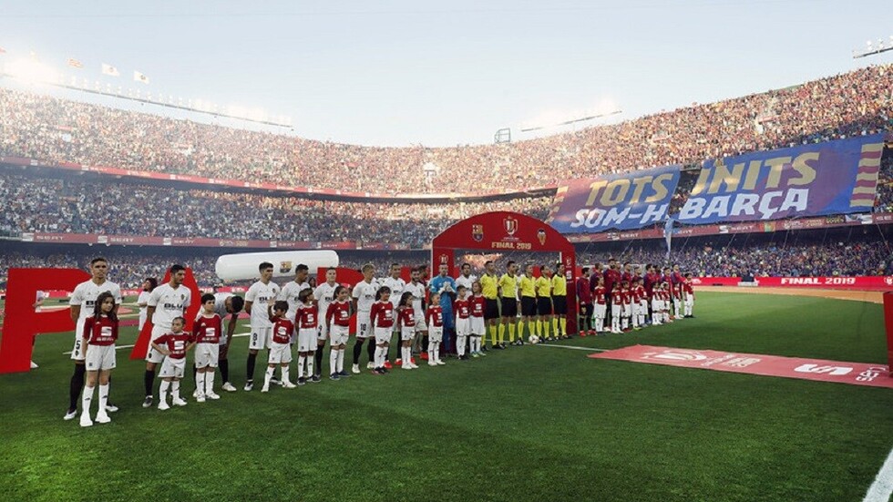 El Valencia vence al Barcelona 2 a 1 y se corona campeón de la Copa del Rey